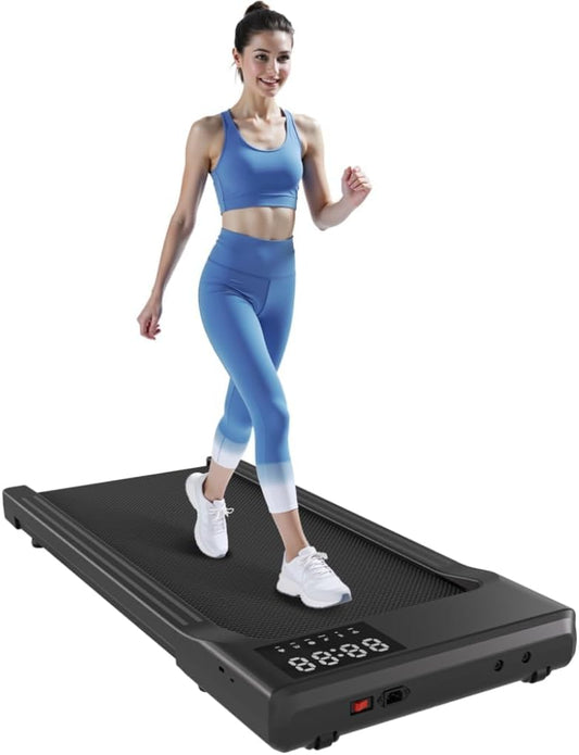 No-Assembly Folding Treadmill – Compact Design for Home Workouts & Smooth Performance